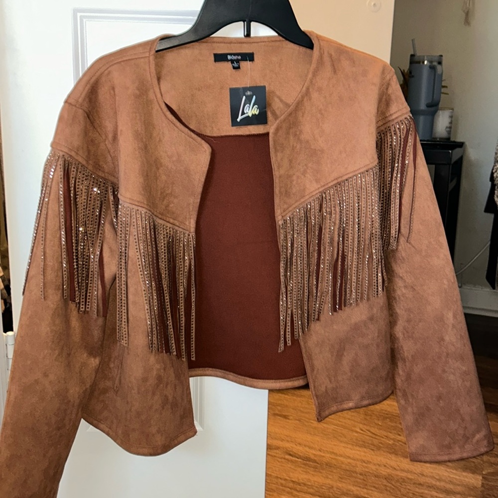 Brown cowgirl jacket